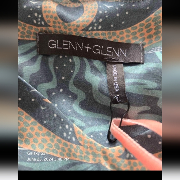 Glenn+Glenn. NWT Silk Mermaid Isla Cami. Size Large 🧜‍♀️ - Picture 12 of 13